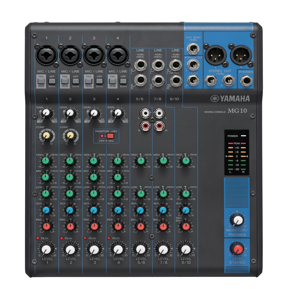 Yamaha 10-Channel Mixer Kalyani Musical