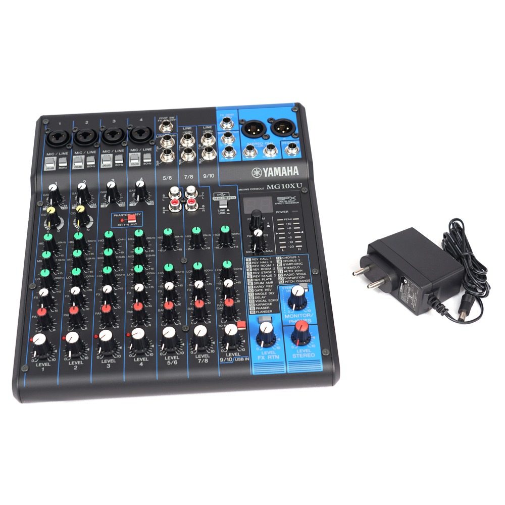 Buy Yamaha MG10XU 10Channel Mixer Online, Kalyani Musicals